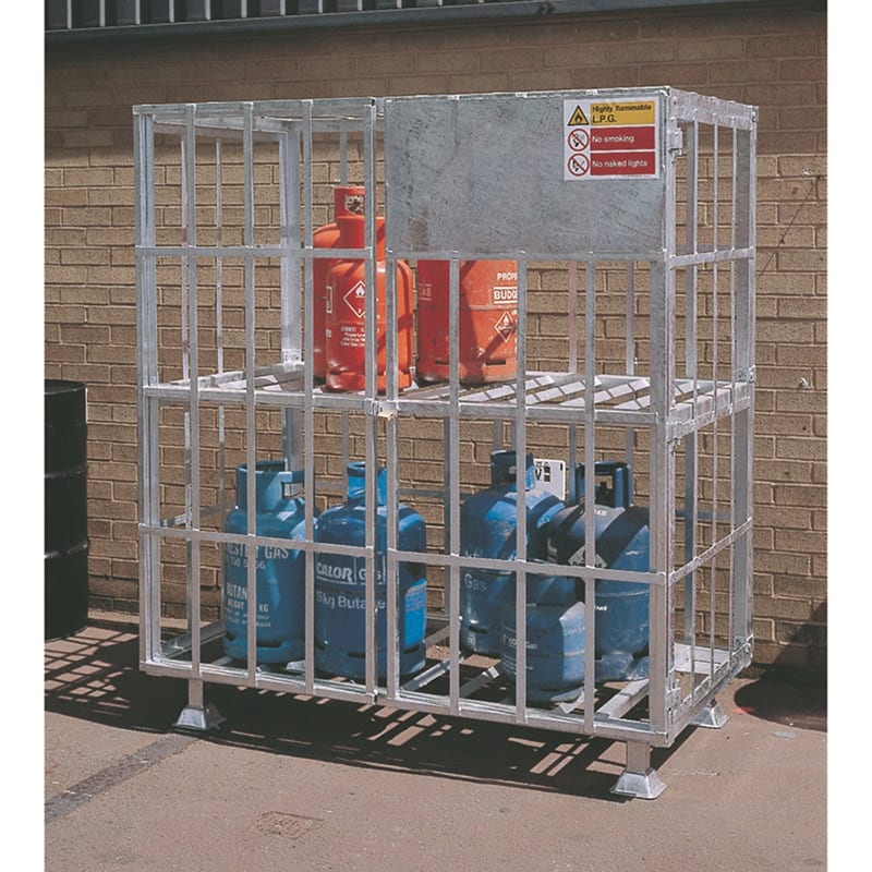 Static Gas Cylinder Cages - Storage Systems and Equipment